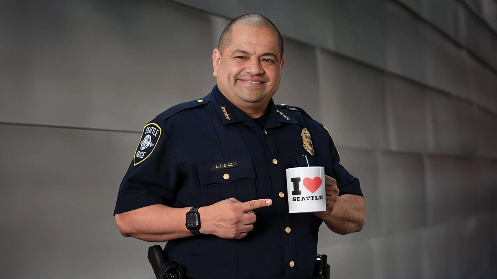 Adrian Diaz served as police chief for almost four years.