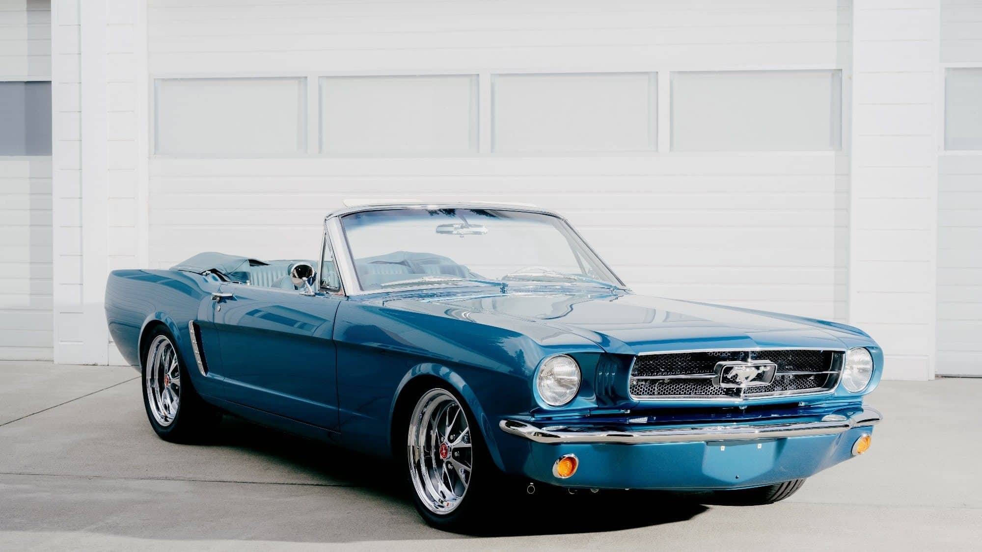 1964 1/2 Mustang convertible.