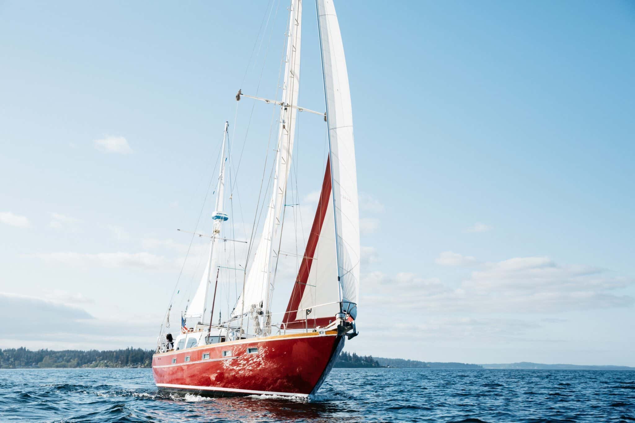 Tour the coast by chartered sailboat.