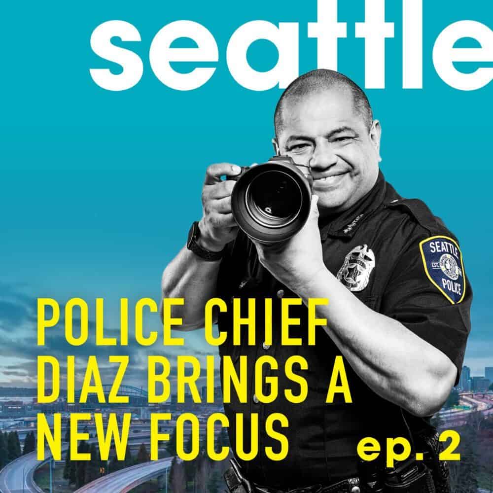 Police Chief Adrian Diaz recalls his work undercover and shares his plan for reducing crime