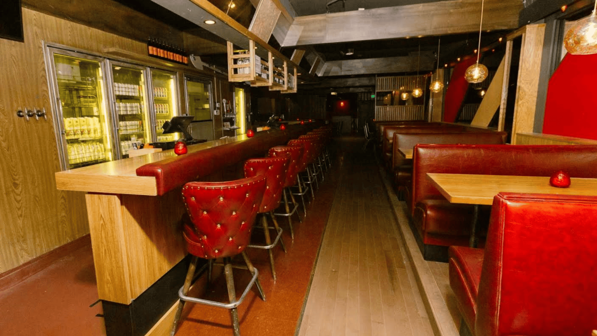 The refurbished interior of Northlake Tavern.