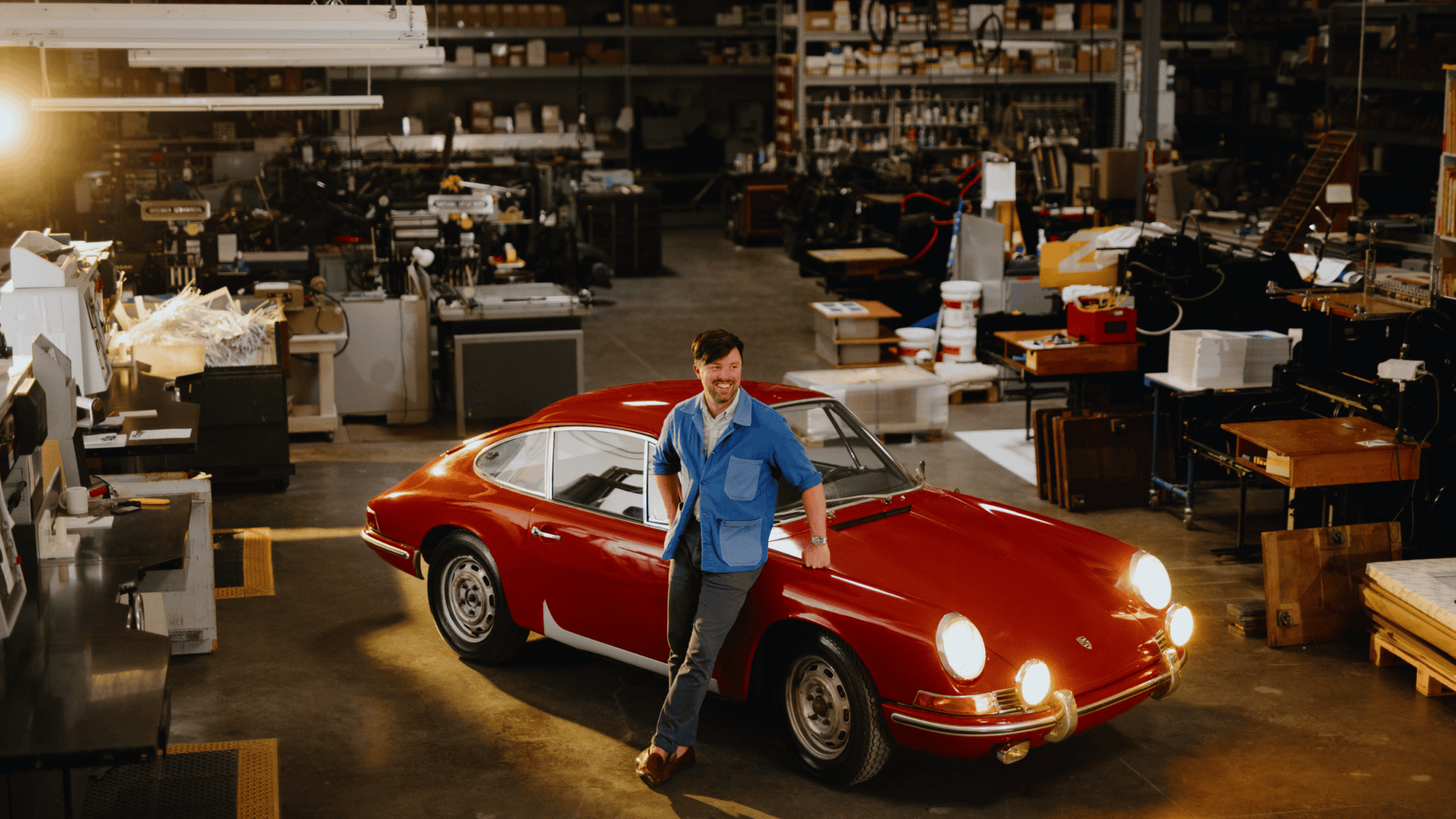 The colorful history of the Porsche 912 fascinates Evan Griffin Christie just as much as driving the car.